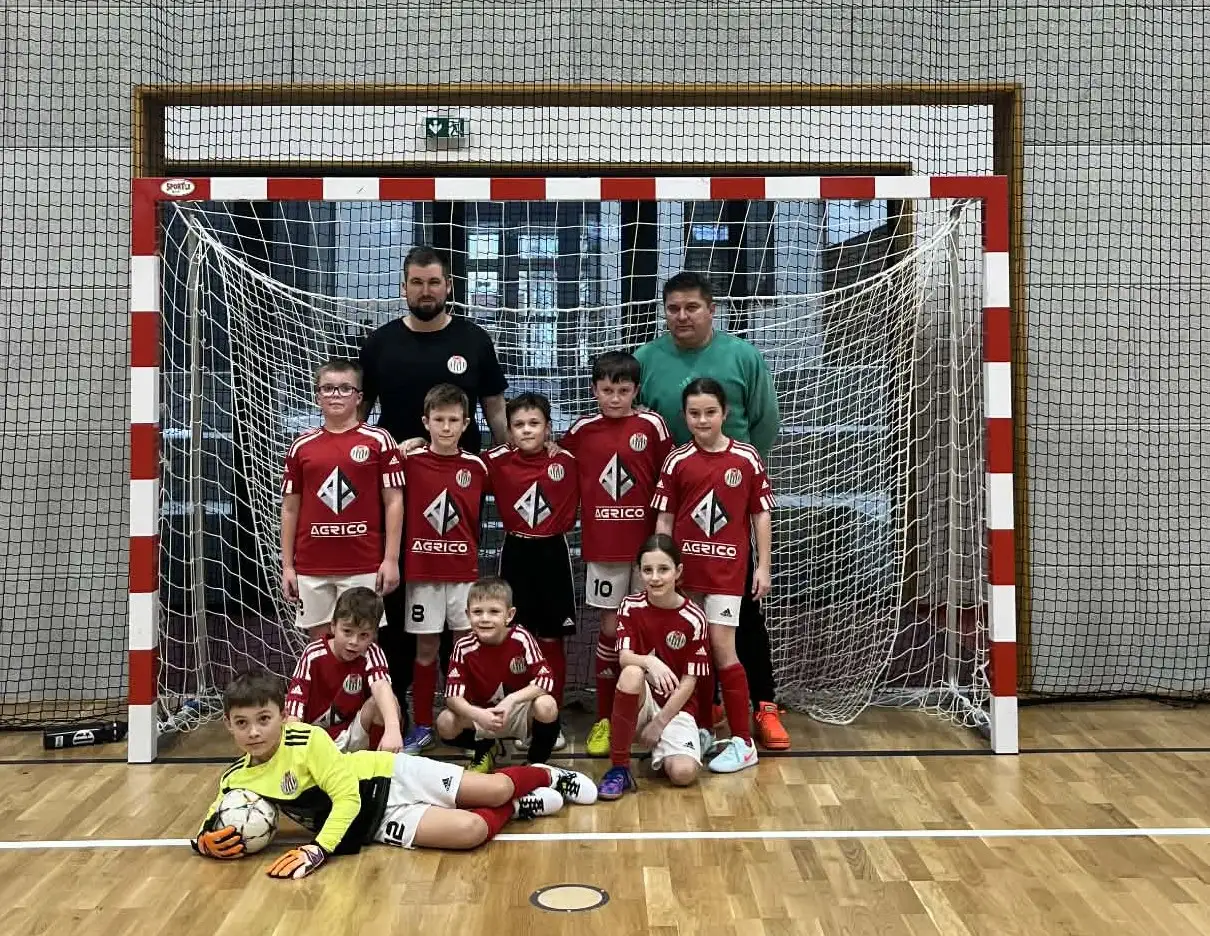 Mladší přípravka v zimě září!