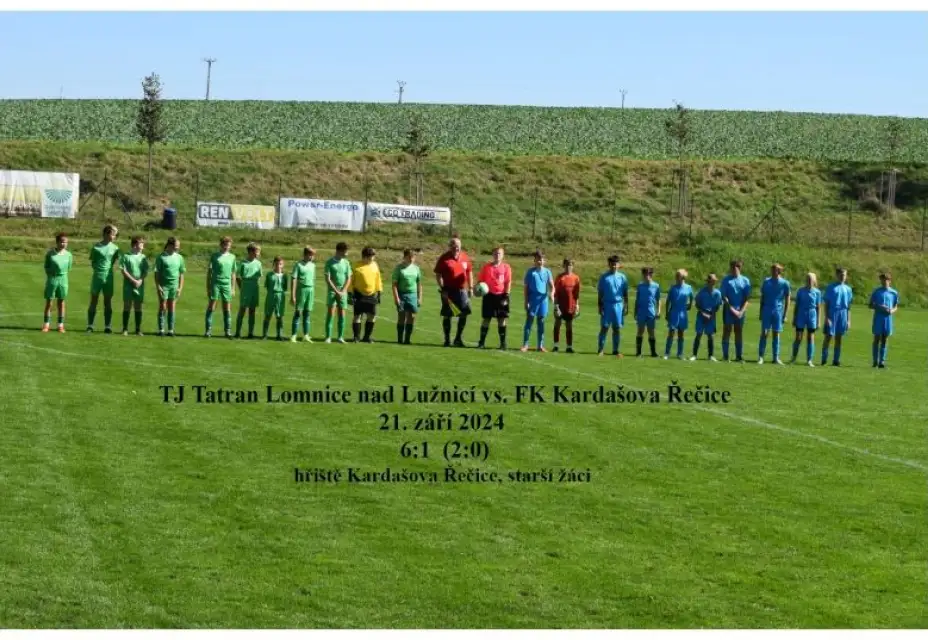 Vítězství starších žáků